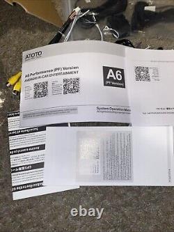 ATOTO A6 PF Autoradio Double DIN 7 pouces avec Caméra de recul, Micro et Caméra DVR intégrée