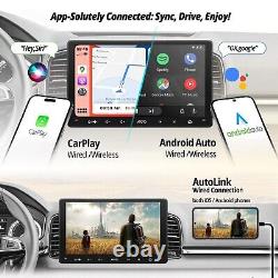 ATOTO Autoradio Double Din Écran Tactile de 9 Pouces, CarPlay/Android Auto Sans Fil
