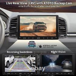 ATOTO Autoradio Double Din Écran Tactile de 9 Pouces, CarPlay/Android Auto Sans Fil