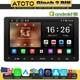 Atoto Double Din Radio Stéréo Voiture 9 Pouces Sans Fil Carplay Android Gps Navigation