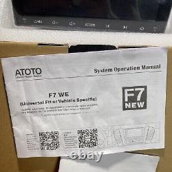 ATOTO F7WE 9 Autoradio Double Din sans fil Android Auto&CarPlay GPS Navi Radio