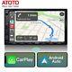 Atoto F7 We Autoradio 7 Pouces Double Din Sans Fil Avec Android Auto&carplay, Bluetooth, Fm