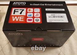 ATOTO F7 WE Autoradio 7 pouces Double Din sans fil avec Android Auto&CarPlay, Bluetooth, FM