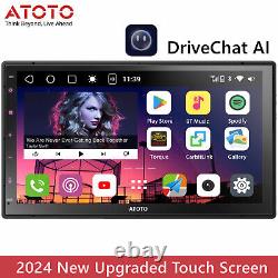 ATOTO S8MS 7 Autoradio Android 2DIN Radio 4G LTE CarPlay sans fil DriveChat AI