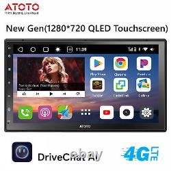 ATOTO S8 Autoradio Android 10.0 Double Din AI Bluetooth Écran tactile de voiture
