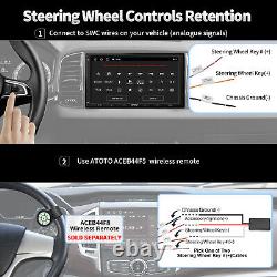 ATOTO S8 MS 7IN 2DIN 4G LTE Autoradio - 4+32G Android Auto & CarPlay sans fil IPS