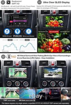 ATOTO S8 Ultra Double Din 7 Autoradio, CarPlay Android sans fil