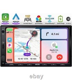 ATOTO X7 XE MODÈLE 7 pouces CarPlay sans fil & Android Auto sans fil Double-DIN Car