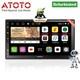 Atoto Autoradio 7 Pouces Double Din 8 C&oelig;urs Ia 32 Go 4g Lte Gps Navi Carplay Sans Fil