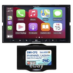 Alpine ILX-W670, récepteur multimédia numérique Double DIN de 7 pouces + SWC