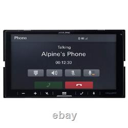 Alpine ILX-W670, récepteur numérique MM Double DIN de 7 pouces + caméra de recul + SiriusXM