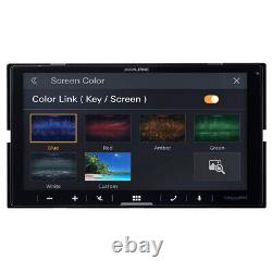 Alpine ILX-W670, récepteur numérique MM Double DIN de 7 pouces + caméra de recul + SiriusXM