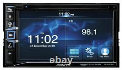 Alpine INE-W970HD 6.5 Double DIN Navigation CD/DVD Récepteur de voiture à écran tactile de tableau de bord