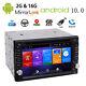 Android 10.0 2 Go Double 2din 6.2inch Indash Voiture Dvd Player Radio Stéréo Gps Navi