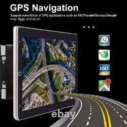 Android 11 Double 2 Din Car Stereo Carplay Fm Radio Gps Navi 10.1inch Rotatable