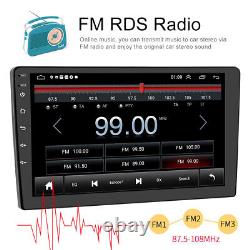 Android 11 Double Din 10.1 Autoradio de Voiture Apple CarPlay GPS Navi WiFi FM