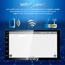 Android 11 Double Din 10.1 Voiture Stereo Apple Carplay Auto Radio Gps Navi Wifi Fm