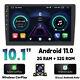 Android 11 Double Din 10.1car Stereo Auto Radio Gps Navi Wifi Fm Apple Carplay