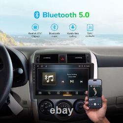 Android 12 6+64GB Double 2Din 10.1 QLED Autoradio Stéréo de voiture GPS Navigation CarPlay