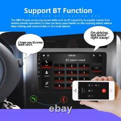 Android 12 Autoradio Double Din 10.1 pour Voiture avec Apple CarPlay, GPS, Navi, WiFi et FM