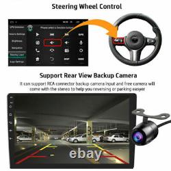 Android 12 Double Din 10.1 Autoradio de voiture Apple CarPlay GPS Navi WiFi FM