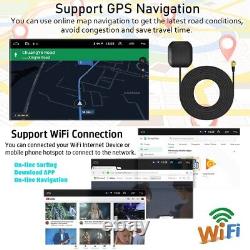 Android 12 Double Din 10.1 Voiture Stereo Apple Carplay Auto Radio Gps Navi Wifi Fm