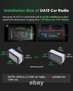 Android 13 Double 2Din 7 IPS Autoradio GPS Navigation CarPlay BT USB RDS