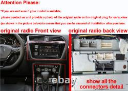 Android 13 Double 2 DIN Radio stéréo de voiture rotatif 10,1 pouces écran tactile GPS Wifi