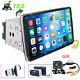 Android 13 Double 2 Din Rotatif 10.1'' Gps Wifi Bt Fm Autoradio Stéréo De Voiture Carplay