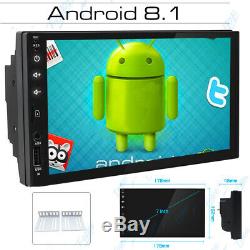 Android 7 Pouces 8.1double 2 Din Indash Voiture Non DVD Radio Stéréo Lecteur Wifi Sd Gps