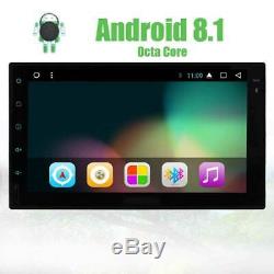 Android 8.1 7 Double 2din Indash Voiture Mp5 Radio Stéréo Lecteur Wifi 4g Gps + Tablet