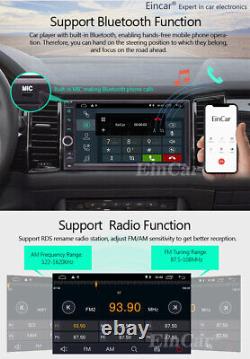 Android Touch Écran Voiture Stéréo 7hd Double 2 Din Radio Gps Navi Wifi Bt Lecteur