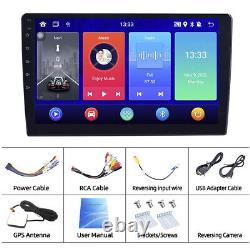 Android Voiture Radio Stereo Bluetooth 9 Double 2 Din Touch Écran Gps Navi Player