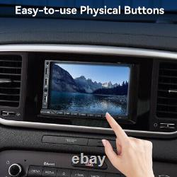 Apple CarPlay sans fil Double DIN 7 Android Auto Autoradio Bluetooth US