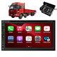 Apple Carplay 7 Double Din Voiture Stereo Radio Lecteur Cd Cd Android Bluetooth+cam