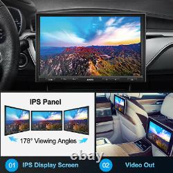 Atoto 10 F7 Double Din Car Stereo Carplay & Android Auto Récepteur Audio-bt/usb/sd