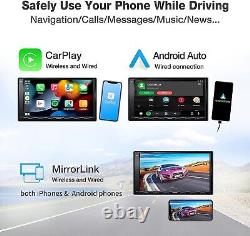 Atoto A6 Pf Android Double-din Voiture Stéréo, Android Auto, Sans Fil Carplay, Gps