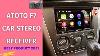 Atoto F7 Double Din Car Stereo Récepteur Avis U0026 Comment Installer Meilleurs Récepteur Stereo Voiture