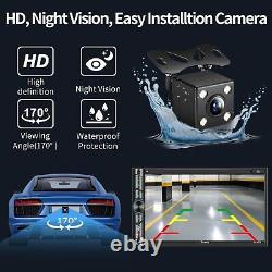 Auto-stéréo double DIN compatible avec contrôle vocal écran tactile LCD HD de 7 pouces USB/SD