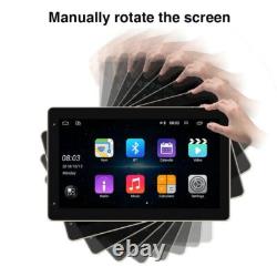 Autoradio 10 pouces rotatif Double DIN avec écran tactile GPS Wifi