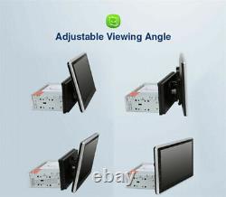 Autoradio 2DIN GPS Wifi Android 13 Rotatif Écran Tactile 10,1''