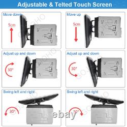 Autoradio 2DIN Rotatif 10,1'' Android 13 64G Carplay GPS Wifi BT