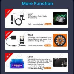 Autoradio 2DIN Rotatif 10,1'' Android 13 64G Carplay GPS Wifi BT