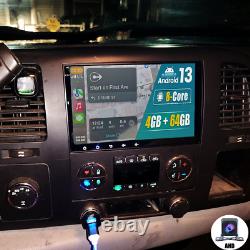 Autoradio 2 DIN CAM+Double Android 8 avec GPS CarPlay pour Chevy GMC Chevrolet