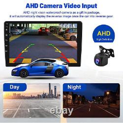 Autoradio 2 DIN CAM+Double Android 8 avec GPS CarPlay pour Chevy GMC Chevrolet