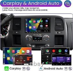 Autoradio 2 DIN CAM+Double Android 8 avec GPS CarPlay pour Chevy GMC Chevrolet