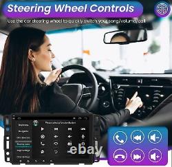 Autoradio 2 DIN CAM+Double Android 8 avec GPS CarPlay pour Chevy GMC Chevrolet