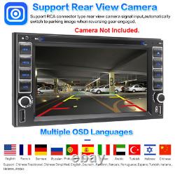 Autoradio 6.2 Double DIN CD DVD Carplay GPS Navi FM AM Radio USB AUX Bluetooth