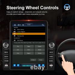 Autoradio 9.5 Carplay Apple/Android Stéréo de voiture Écran tactile Double 2Din + Caméra