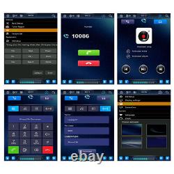 Autoradio 9.5 Carplay Apple/Android Stéréo de voiture Écran tactile Double 2Din + Caméra